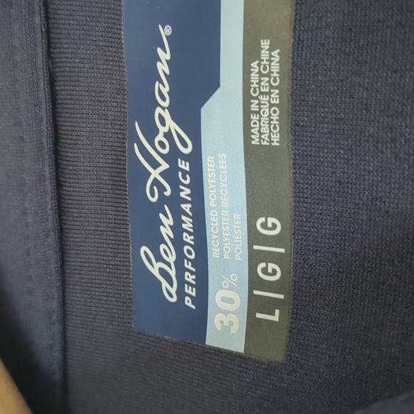 Ben Hogan Golf Polos Mens Size LG Lot Of 2 Preppy Athletic Activeleisure - Picture 7 of 9